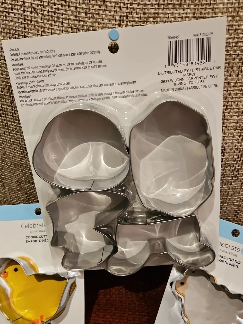 Easter Cookie Cutters
